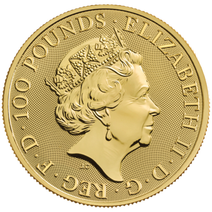 Bestias de la Reina Juego de 11 monedas 1 oz Oro 2016-2020