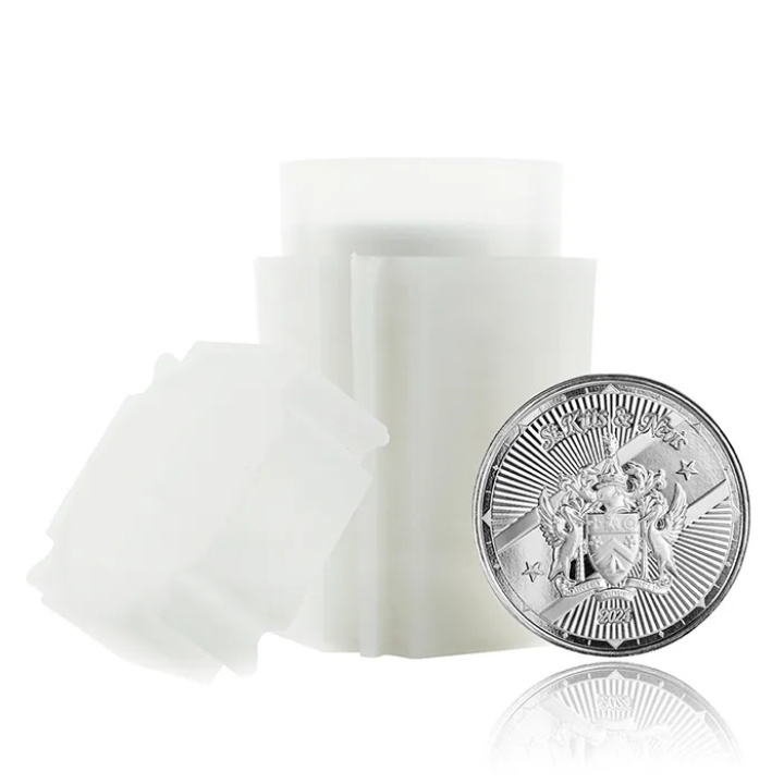 St. Kitts & Nevis: Stemma 1 oncia d'argento 2024 Prooflike