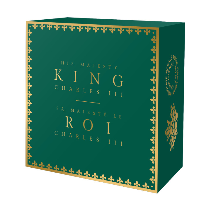 Canada: His Majesty King Charles III's Royal Cypher $10 Gold 2023 Proof