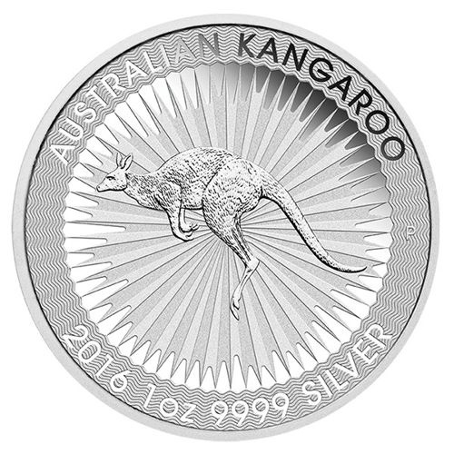 Canguro Australiano 1 oz Plata PAQUETE DE 100 BOLSITAS