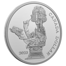 Set Canada Kathleen „Kit” Coleman - jurnalistă pionier 7 monede 2023