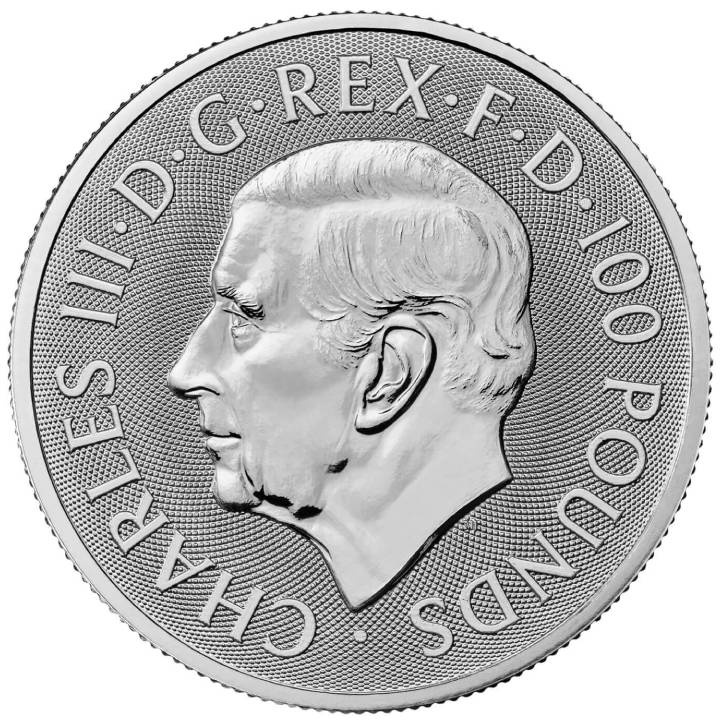 The Royal Tudor Beasts: The Seymour Unicorn 1 oz Platinum 2024