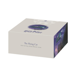 Harry Potter: The Flying Car 50p Oro 2025 Proof 