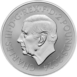 4 darabos Britannia ezüstérme szett 2024 Reverse Frosted