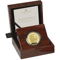 The Royal Tudor Beasts: The Seymour Unicorn 1 oz Gold 2024 Proof