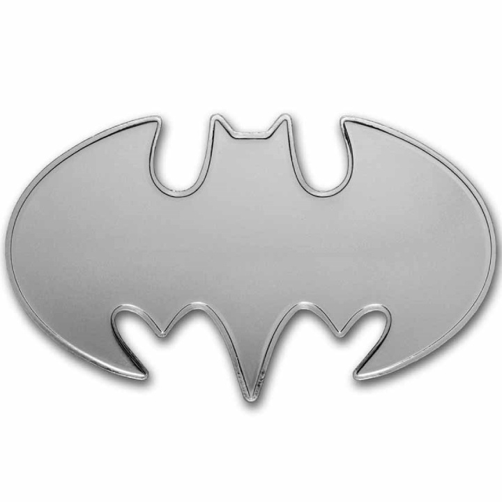 Samoa: Batman Batarang 1 oncia d'argento 2024 Moneta sagomata