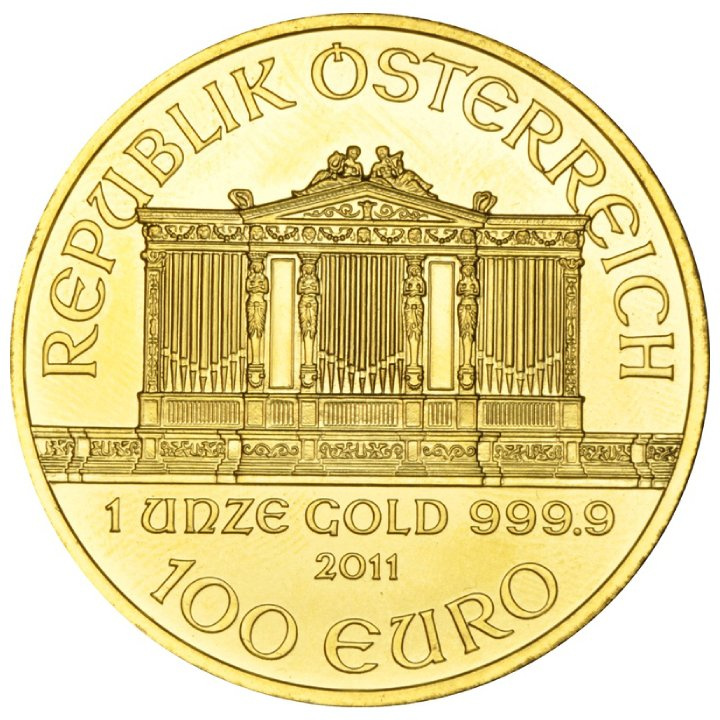 Wiener Philharmoniker 1 oz Gold 2011
