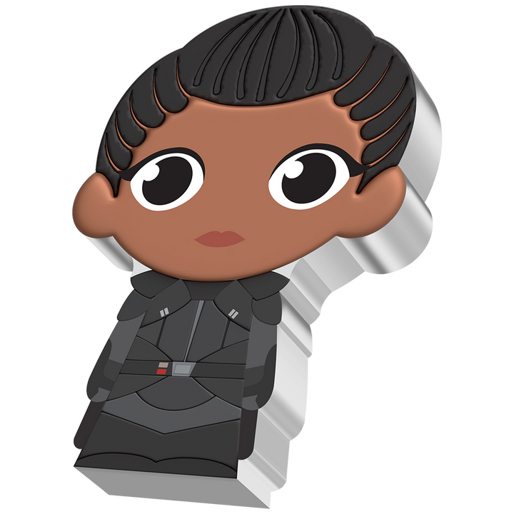 Niue: Star Wars – Reva Chibi Coin, színezett, 1 uncia ezüst, 2022, Proof