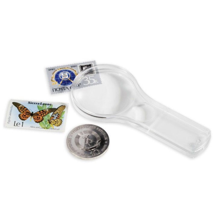 Leuchtturm - Acrylic magnifier with 2.5x and 5x magnification