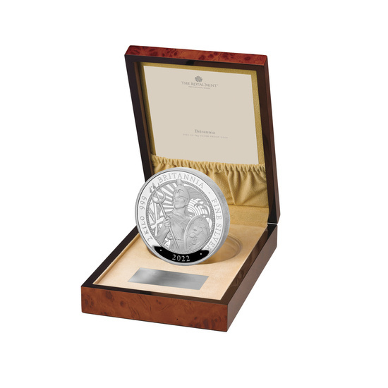 Britannia 2000 grammi d'argento 2022 Proof