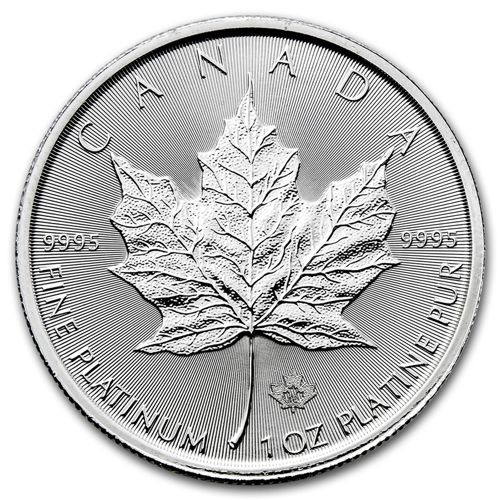 Canadian Maple Leaf 1 oz Platinum