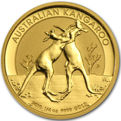 Australijski Kangur 1/4 uncji Złota 2010