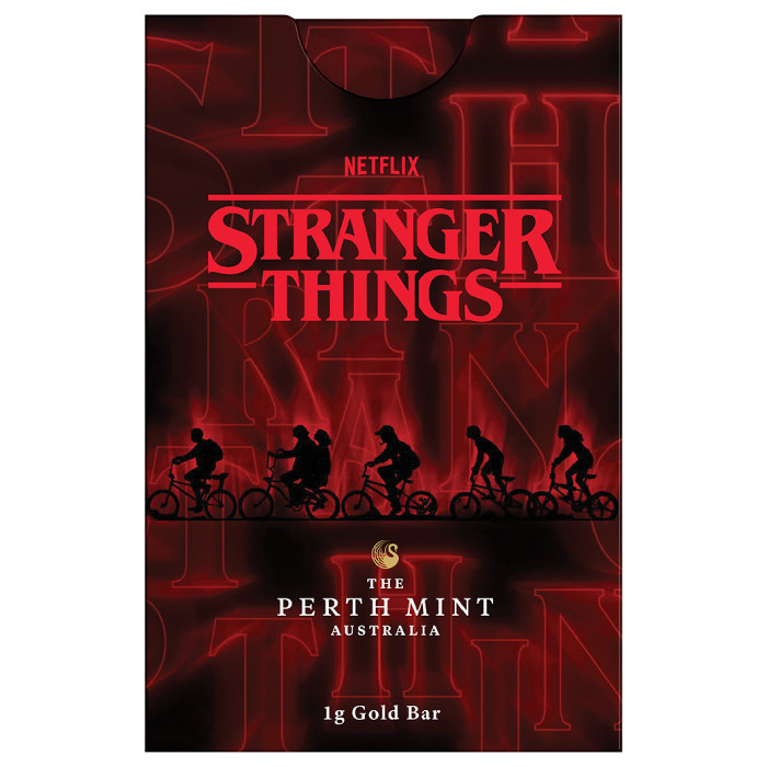 Złota Sztabka Stranger Things 1g Złota 2026