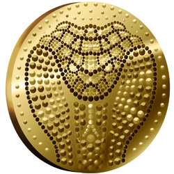 Niue: Year of a Snake 1/25 oz Gold 2025 Prooflike