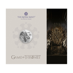 Monnaie en Cupronickel Game of Thrones - Fire 50p 2026