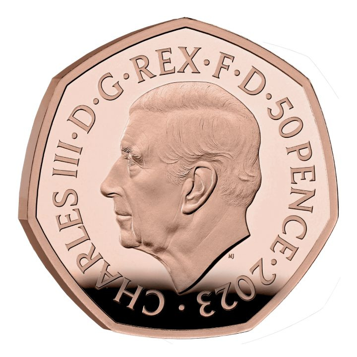 Harry Potter: Albus Dumbledore 50p Oro 2023 Proof