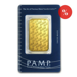 100 gram Gold Bar Pamp Suisse Certipack