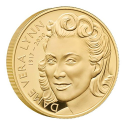 Celebrating the Life and Legacy of Dame Vera Lynn 5 uncji Złota 2022 Proof 