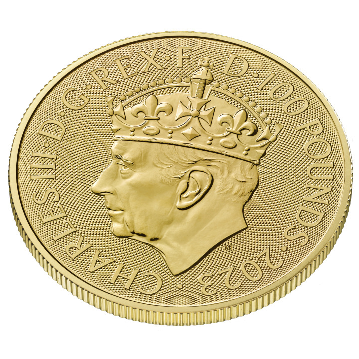 Coronación de Su Majestad el Rey Carlos III 1 oz Oro 2023