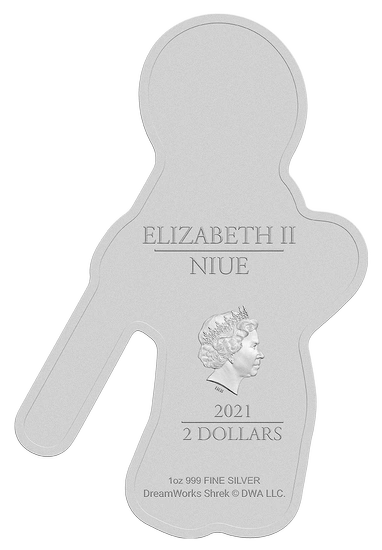 Niue: Cake colored 1 oz Silver 2021