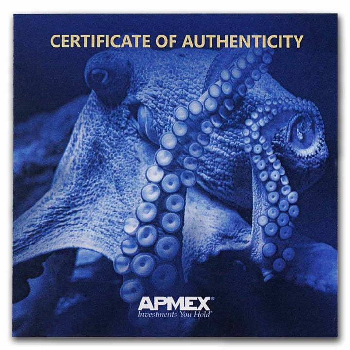 Barbados: Polpo 1 oncia d'oro 2022