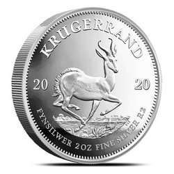 Krugerrand 2 uncia ezüst 2020 Proof