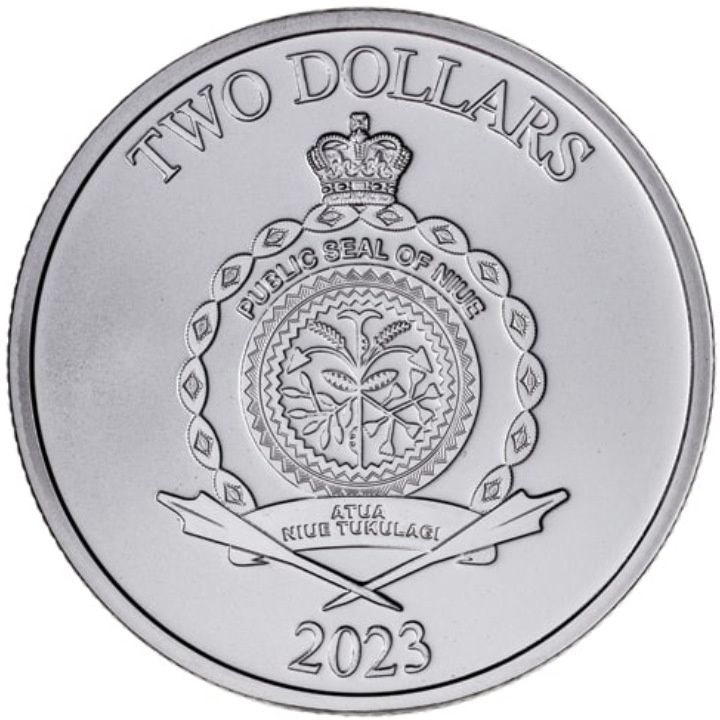 Niue: Sword of Truth 1 uncja Srebra 2023