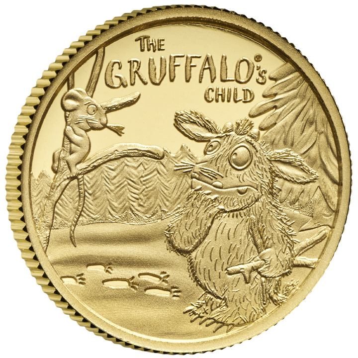 Il figlio del Gruffalo 1/40 oncia Oro 2024 Proof