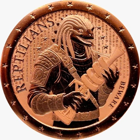 Set 2 Medalii Seria Aliens in Ufo 2 x 1 oz Cupru 2026
