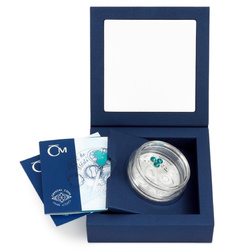 Niue: Moneta di cristallo - La chiave della felicità $2 Argento 2022 Proof