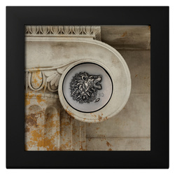  Cook Islands: Leon 1 oz Plata 2025 Antiqued Coin