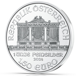 Filarmónica de Viena 1 oz Plata 2024