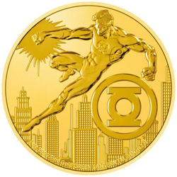 Niue: DC Comics - Green Lantern 1 uncja Złota 2022