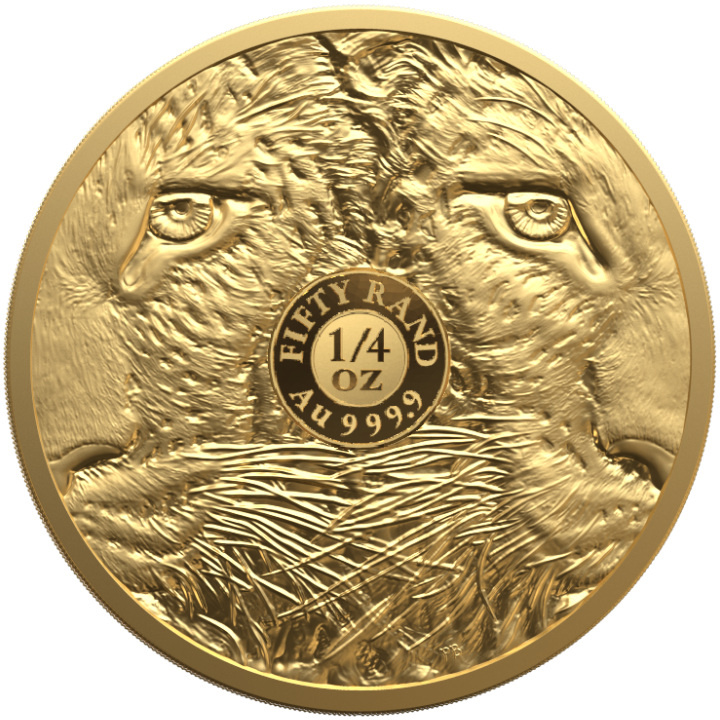 Big Five II: Levhart 1/4 unce zlata 2023 Proof