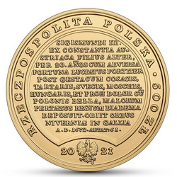 Skarby Stanisława Augusta – 500 ZŁ Jan Kazimierz Waza