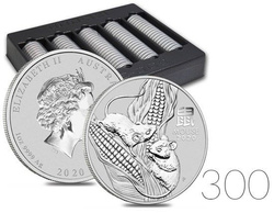 Lunar III: Year of the Mouse 1 oz Silver Sets 300 Pc. 2020