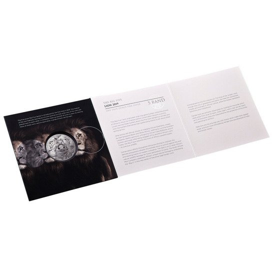 Big Five: Löwe 1 oz Silber 2019