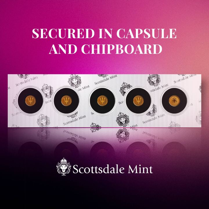 Barbados: Trident 1/10 uncji Złota 2023