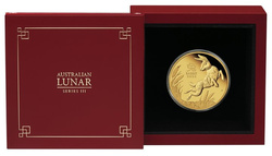 Perth Mint: Lunar III - Year of the Rabbit 1 oz Gold 2023 Proof