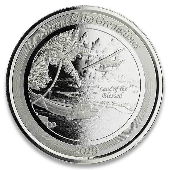 St. Vincent & The Grenadines: Island Hopping 1 oz Silver 2019