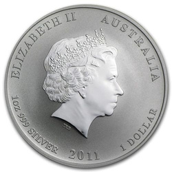 Lunar II: Rok Królika 1 uncja Srebra 2011