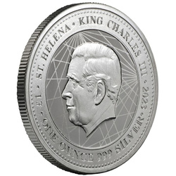 Santa Elena: Boston Tea Party 250 Aniversario 1 oz Plata 2023