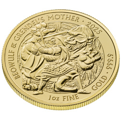Myths & Legends: Beowulf and Grendel's Mother 1 oz Gold 2025