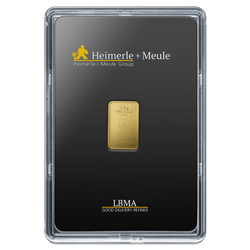 Heimerle Meule 2,5 g Goldbarren