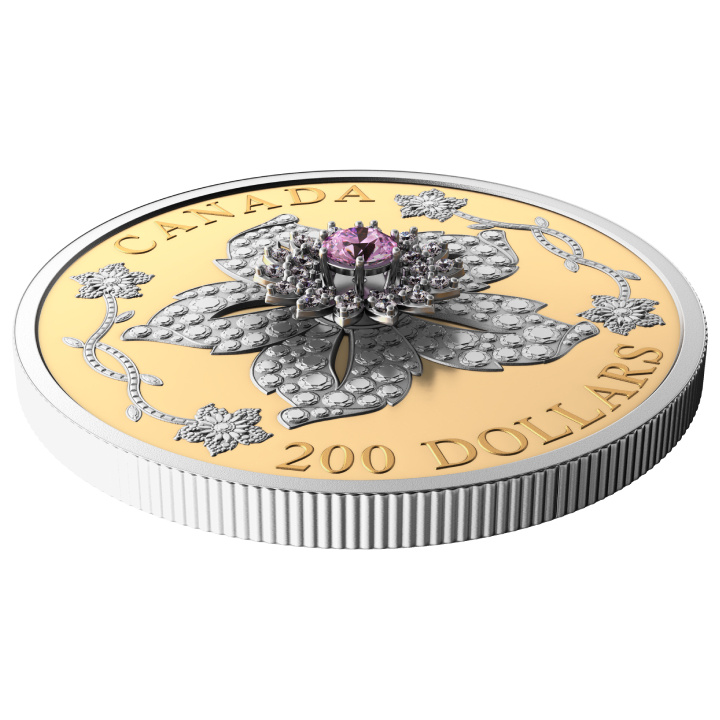 Canada: Williamson Diamond Brooch $200 Gold 2025 Proof
