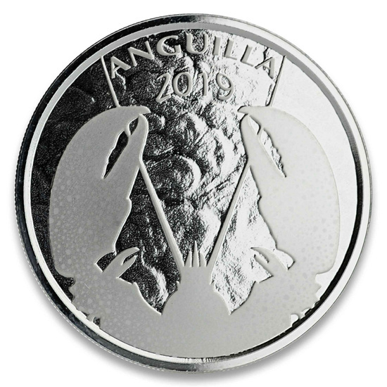 Anguilla: Lobster 1 uncja Srebra 2019