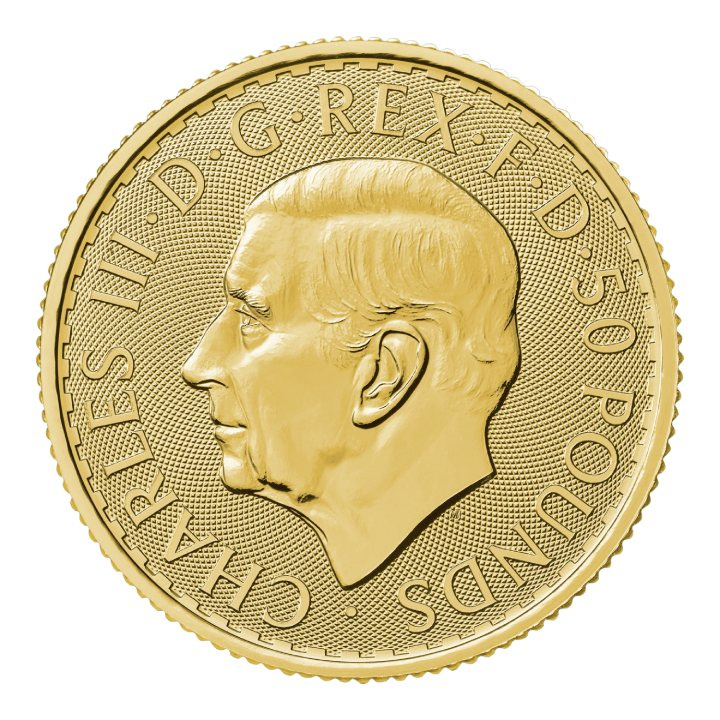 Britannia - King Charles III 1/2 uncji Złota 2023
