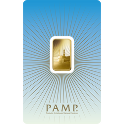 5 gramos Lingote de Oro Pamp Suisse Islam