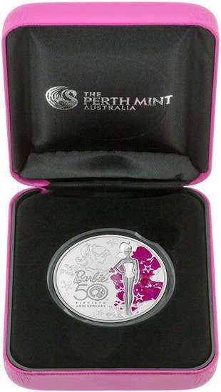 50 Jahre Barbie 1 oz Silber 2009 Proof