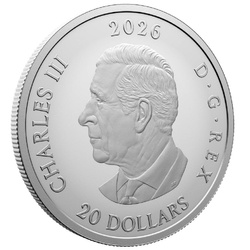 Kanada Remembrance Day koloriert 1 oz Silber 2026 Proof